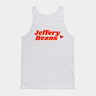 Jeffery Bezos heart (Bo Burnham Inside) Tank Top